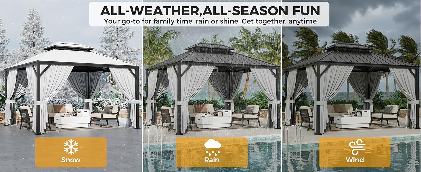 hardtop gazebo