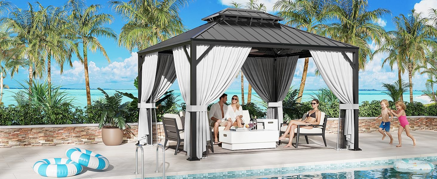 outdoor gazebo for backyard